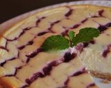 ＮＹチーズケーキ❤ブラックチェリーin作り方16写真