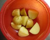 レンジで１人分♪新じゃが☆ホットサラダ作り方1写真