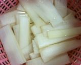ウドの酢味噌和え作り方2写真