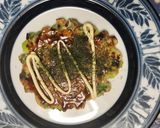 牛すじネギ焼き(お好み焼き)作り方21写真