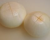 簡単☆新玉ねぎのスープ作り方1写真