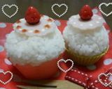 ぷちカップケーキな簡単おにぎり＊キャラ弁作り方5写真