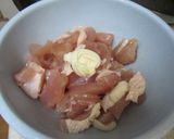 鶏ムネとさつまいものおろしポン酢和え作り方3写真