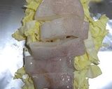 CookDo春キャベツとイカのホイル蒸し作り方2写真
