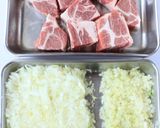 野獣系！お肉ごろごろポークカレー作り方1写真