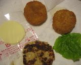 いつもの弁当おかずをハンバーガーに変身♪作り方3写真