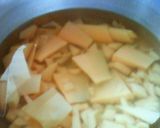 茹で塩豚を作ったら◎タケノコごはん。作り方2写真