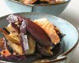 焼き茄子と鮭のレモン和え作り方5写真