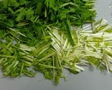 サラダチキンとキュウリと水菜の搾菜和え作り方4写真