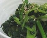 簡単φすぐ出来るφ青梗菜のナムルφ作り方9写真