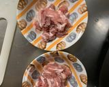 レンジ根菜茄子梅レモンウスター味甘酢豚作り方2写真