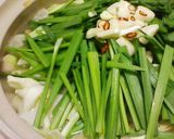 お店の味☆牛ホルモン鍋＆胡麻そば作り方4写真