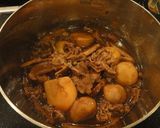 ほくほく♪里芋と牛肉の☆こっくり煮☆作り方8写真