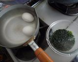 15分でランチ✿　温泉卵×わかめご飯　✿作り方3写真
