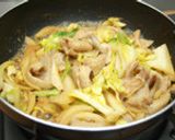 みのり焼き流ホルモン焼きそば作り方2写真