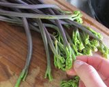 わらびのあく抜き作り方1写真