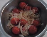 *プチトマトと新玉ねぎの中華マリネ*作り方2写真