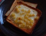 チーズりんごトースト作り方3写真