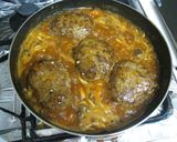 トマト煮込みハンバーグ作り方5写真