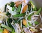 超簡単..5分.丼で.野菜炒めあんかけ風作り方4写真