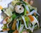 超簡単..5分.丼で.野菜炒めあんかけ風作り方5写真