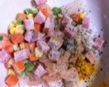 超簡単...丼で...シーフードピラフ作り方2写真
