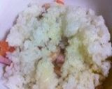 超簡単...丼で...シーフードピラフ作り方4写真