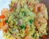 超簡単...丼で...シーフードピラフ作り方5写真