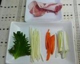 野菜の豚肉ロール作り方1写真