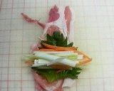 野菜の豚肉ロール作り方2写真
