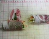 野菜の豚肉ロール作り方3写真