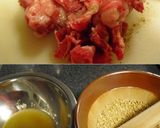 ♦牛肉と長芋の味噌炒め♦作り方3写真