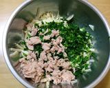 ♪パセリいっぱい たけのこサラダ♪作り方4写真