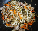 切干し大根と昆布･豚肉あっさり炒め♪作り方3写真