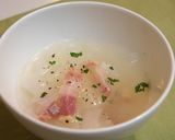 簡単☆新玉ねぎのスープ作り方6写真