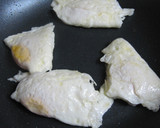舞茸と目玉焼きのバター炒め作り方4写真