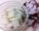 タコ入りネギ焼き作り方1写真