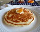 休日の朝食❤しあわせパンケーキ作り方9写真