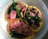 ほうれん草とベーコンのバター炒め☆お弁当作り方5写真