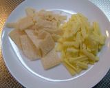 ✿チーズとろ～り旬のそら豆入りリゾット✿作り方6写真