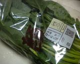 ほうれん草とハムコーンサラダ（胡麻マヨ）作り方1写真