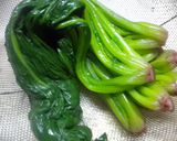 ほうれん草とハムコーンサラダ（胡麻マヨ）作り方2写真