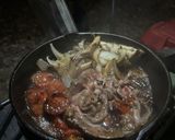 セルバチコで一人ワインすき焼き作り方7写真