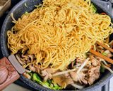 ボリューム満点、大盛り焼きそば作り方7写真