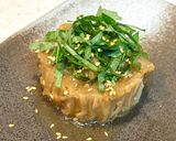 簡単☆節約おつまみ副菜に♪きのこステーキ大葉のせ作り方5写真