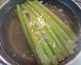 簡単☆白だしでフキと油揚げの上品青煮作り方3写真