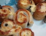 お弁当にちくわのクルクル　塩昆布＋マヨ焼作り方3写真