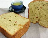 煎茶と水の華（（ミドリムシ）の甘納豆パン作り方4写真