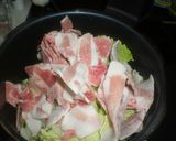 白菜鍋風作り方1写真