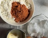 Tops風　胡桃入りチョコレートケーキ作り方3写真